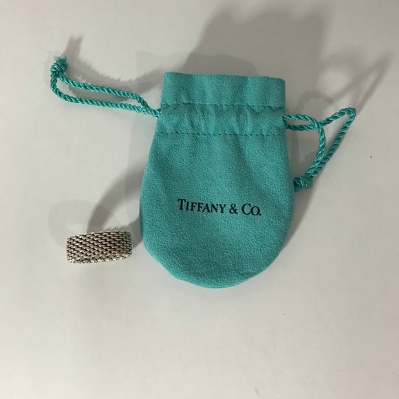 Tiffany & Co. Jewelry - Tiffany mesh ring. Size 7.